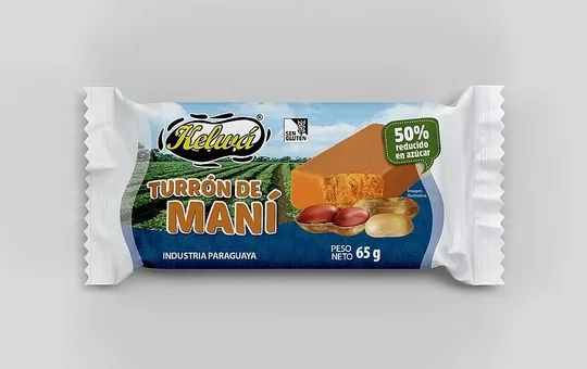 Turron de mani 65g reducido en azucar