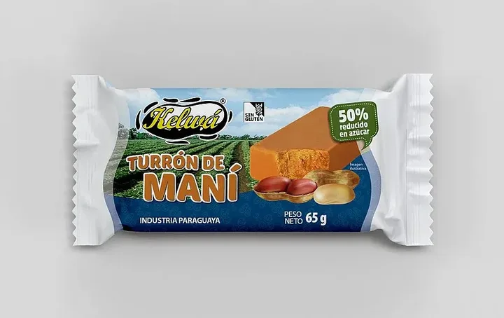Turron de mani 65g reducido en azucar