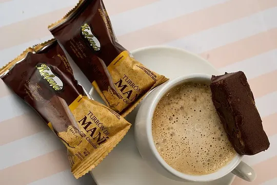 Turron de mani con chocolate 40g