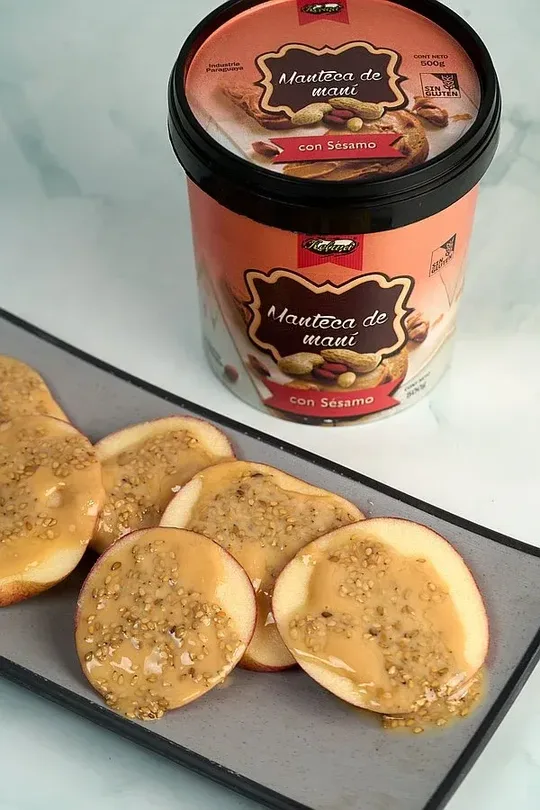 Manteca de mani con sesamo 500g