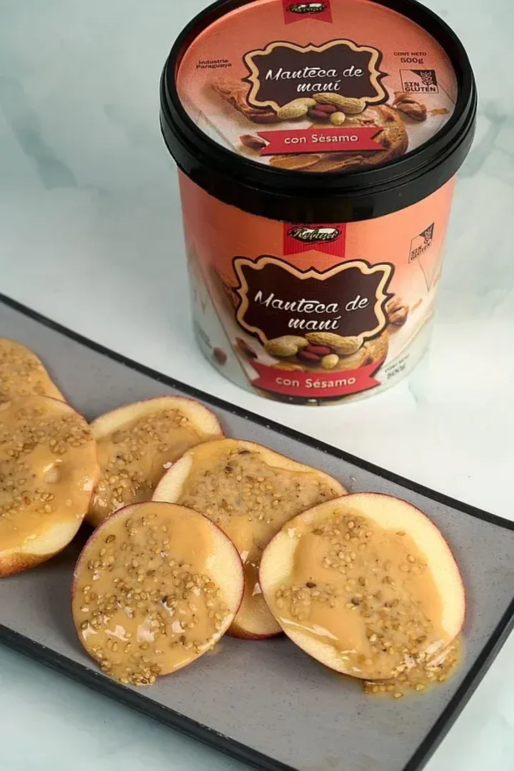 Manteca de mani con sesamo 500g