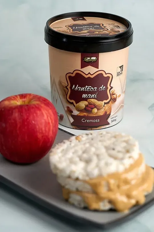 Manteca de mani cremosa 500g