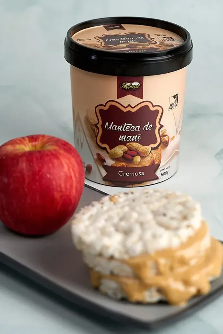 Manteca de mani cremosa 500g